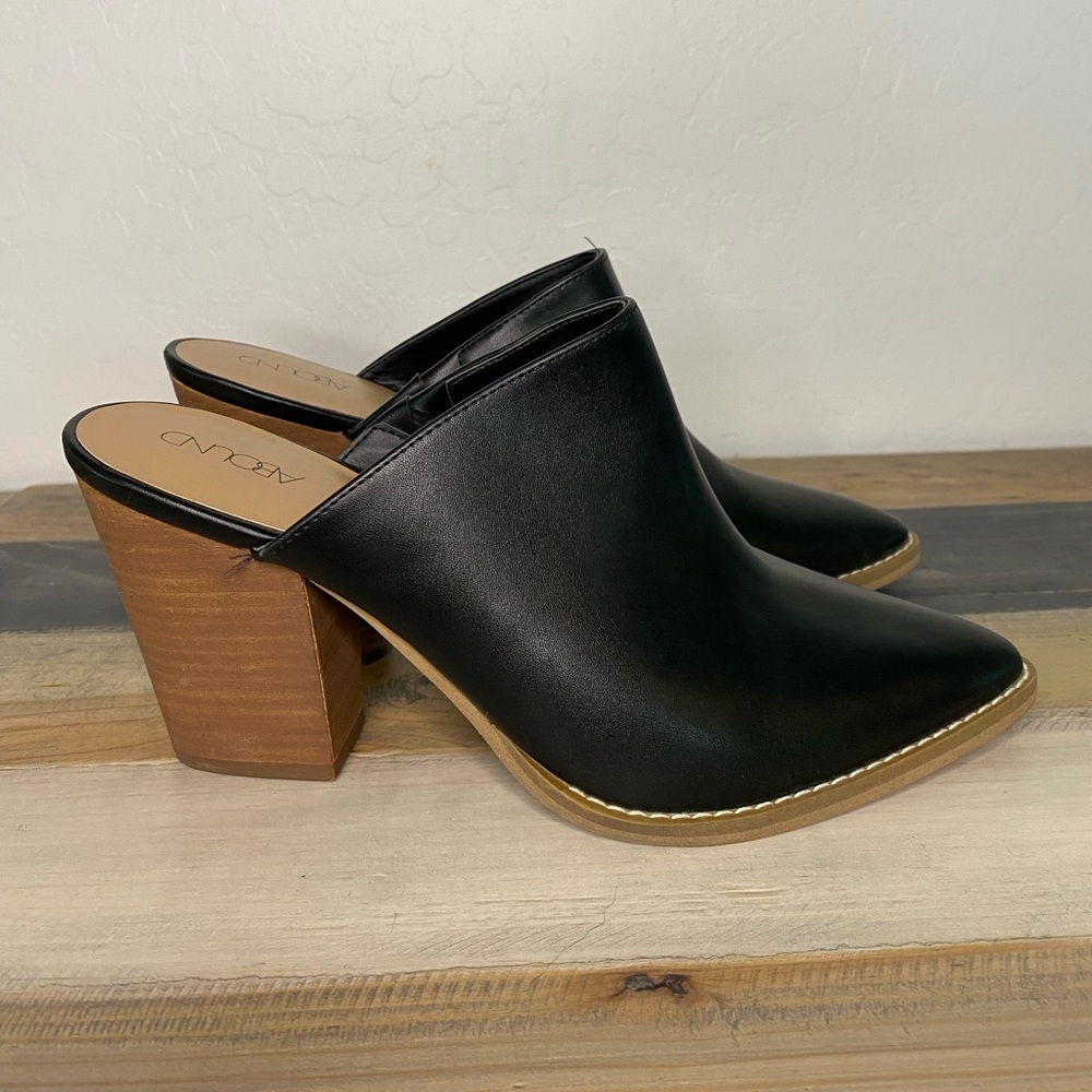 Abound black mule. Size 7.5 in women